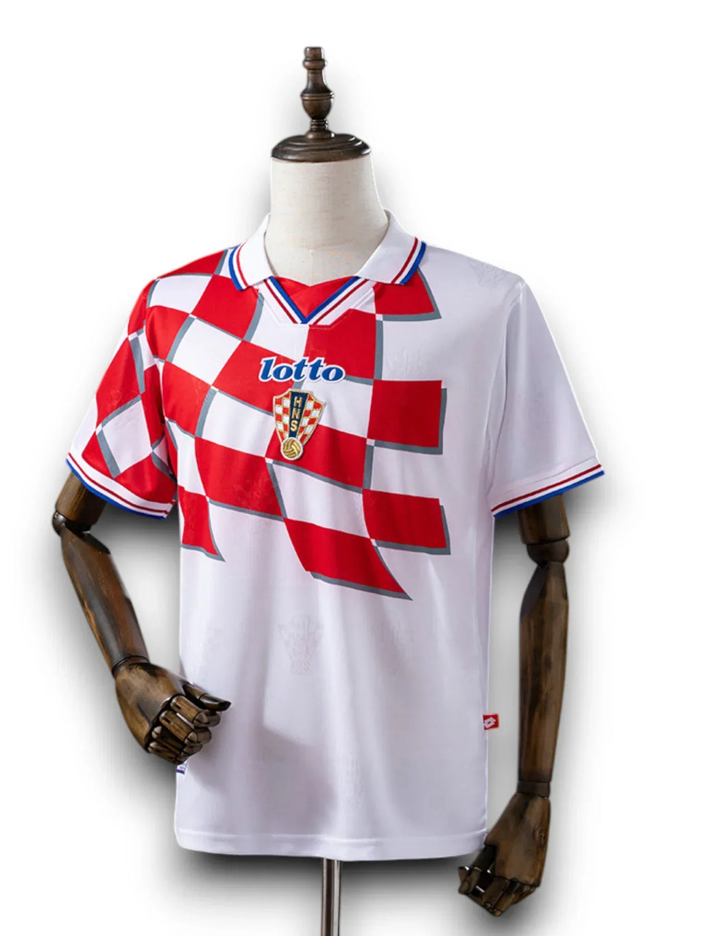 Kroatien 1998 WM I Heimtrikot - Retro-Version