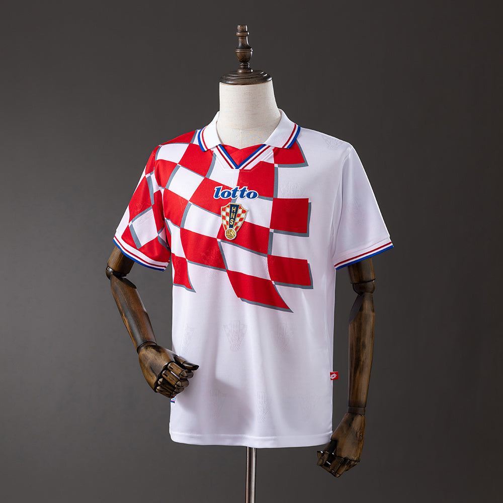 Kroatien 1998 WM I Heimtrikot - Retro-Version