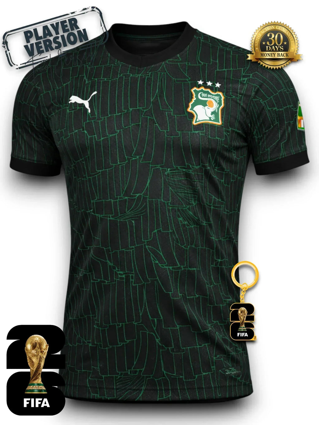 Elfenbeinküste WM 2026 Sonderedition I Trikot - Spielerversion