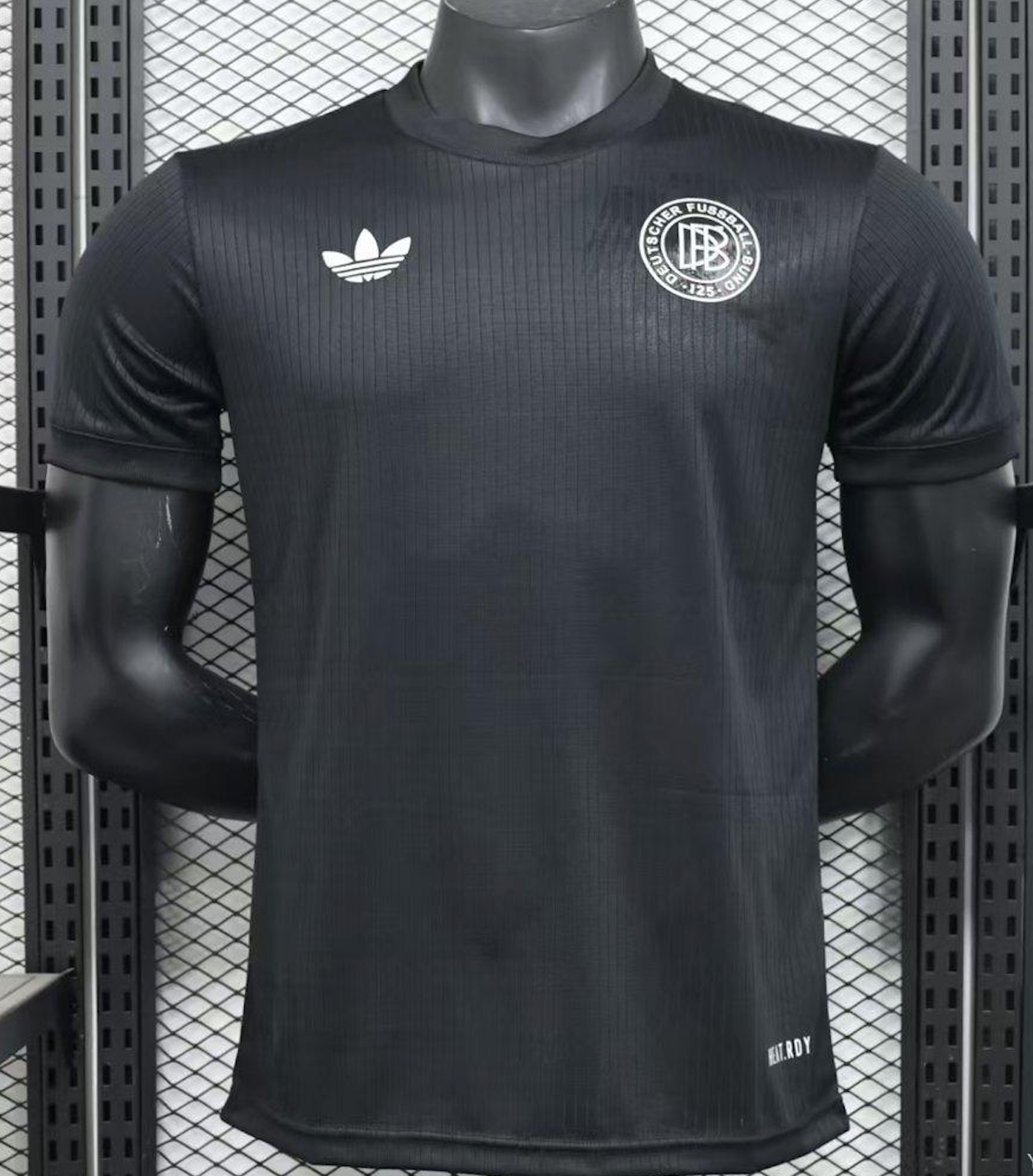 Deutschland 125th Jubiläum Player Trikot Schwarz