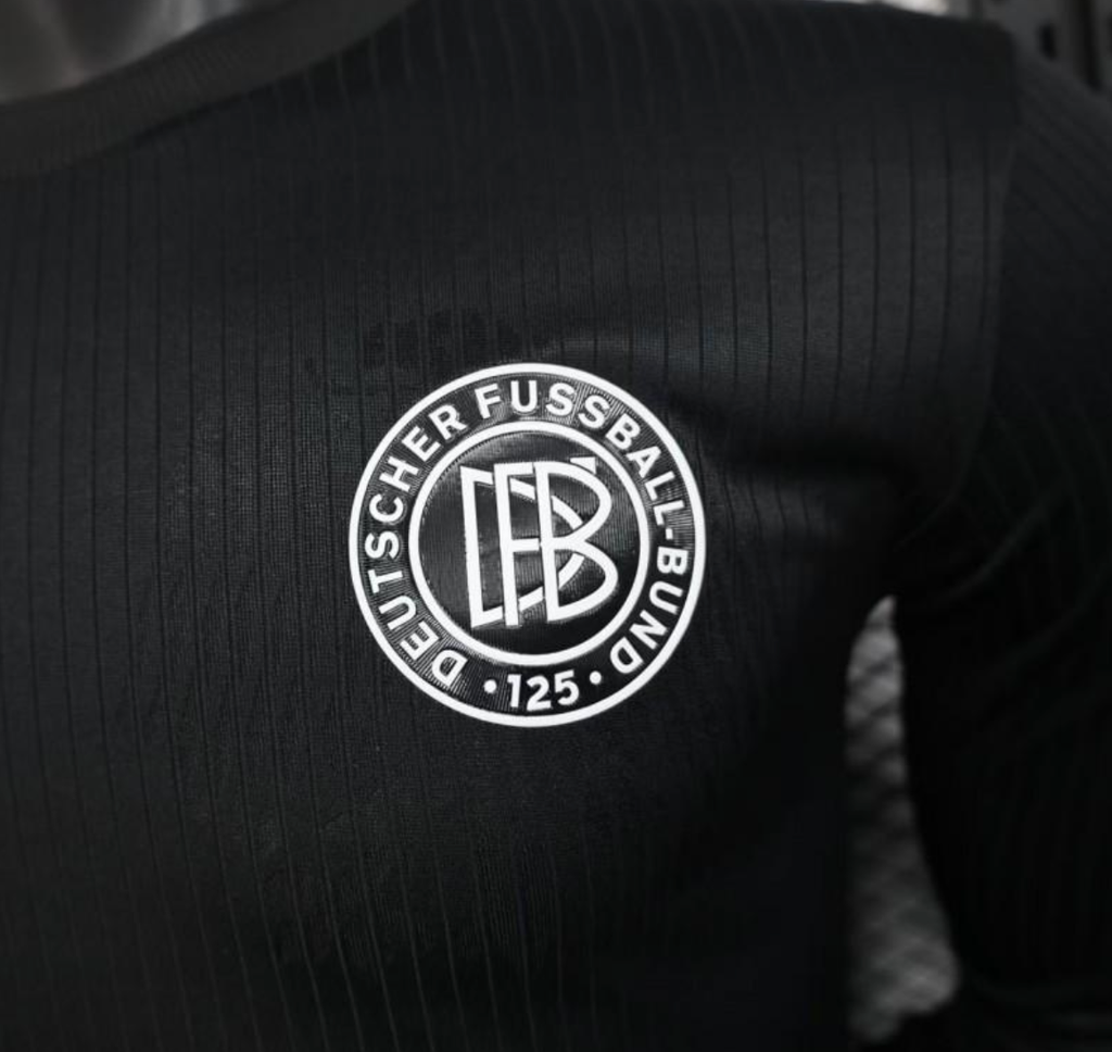 Deutschland 125th Jubiläum Player Trikot Langarm Schwarz