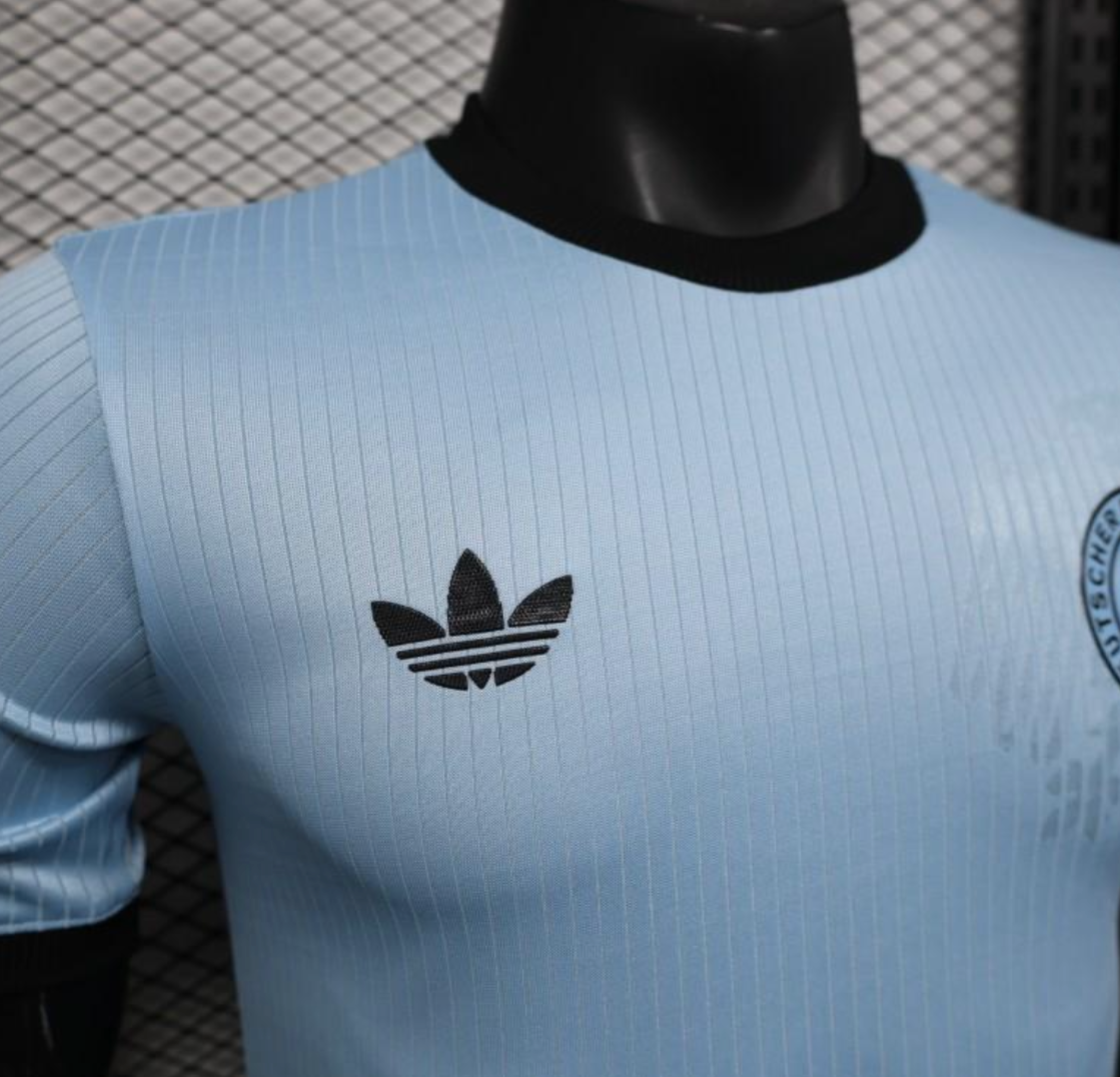 Deutschland 125th Jubiläum Player Trikot Blau
