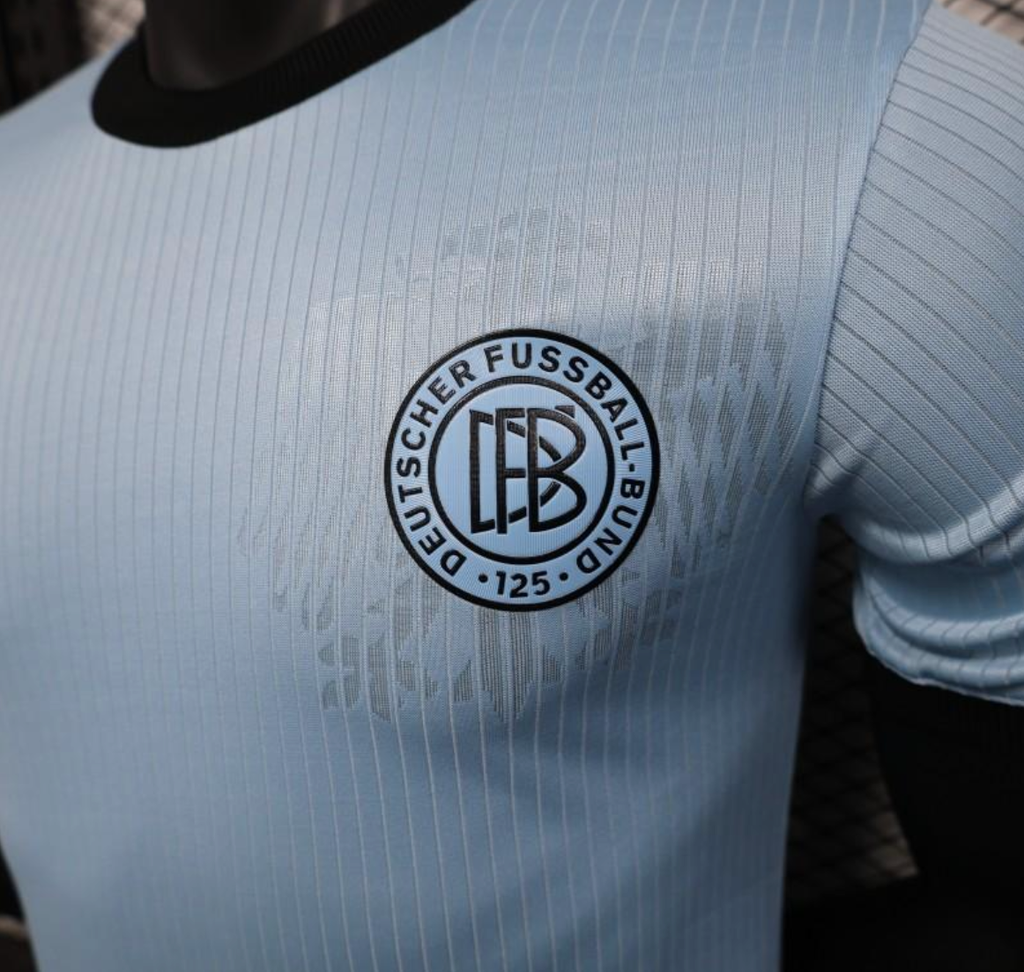 Deutschland 125th Jubiläum Player Trikot Blau