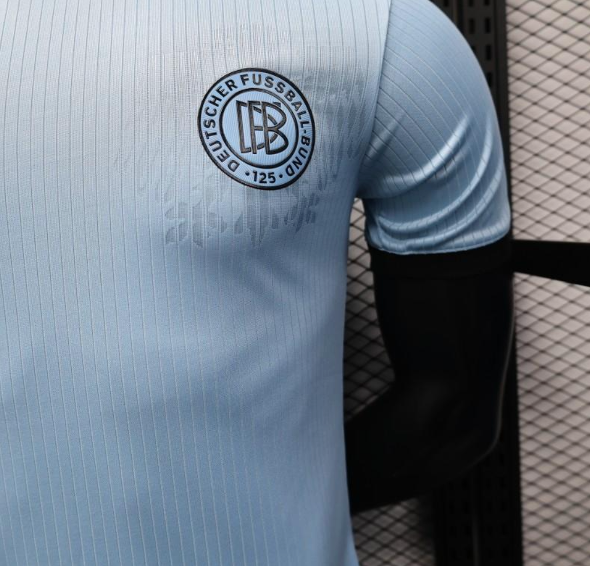 Deutschland 125th Jubiläum Player Trikot Blau