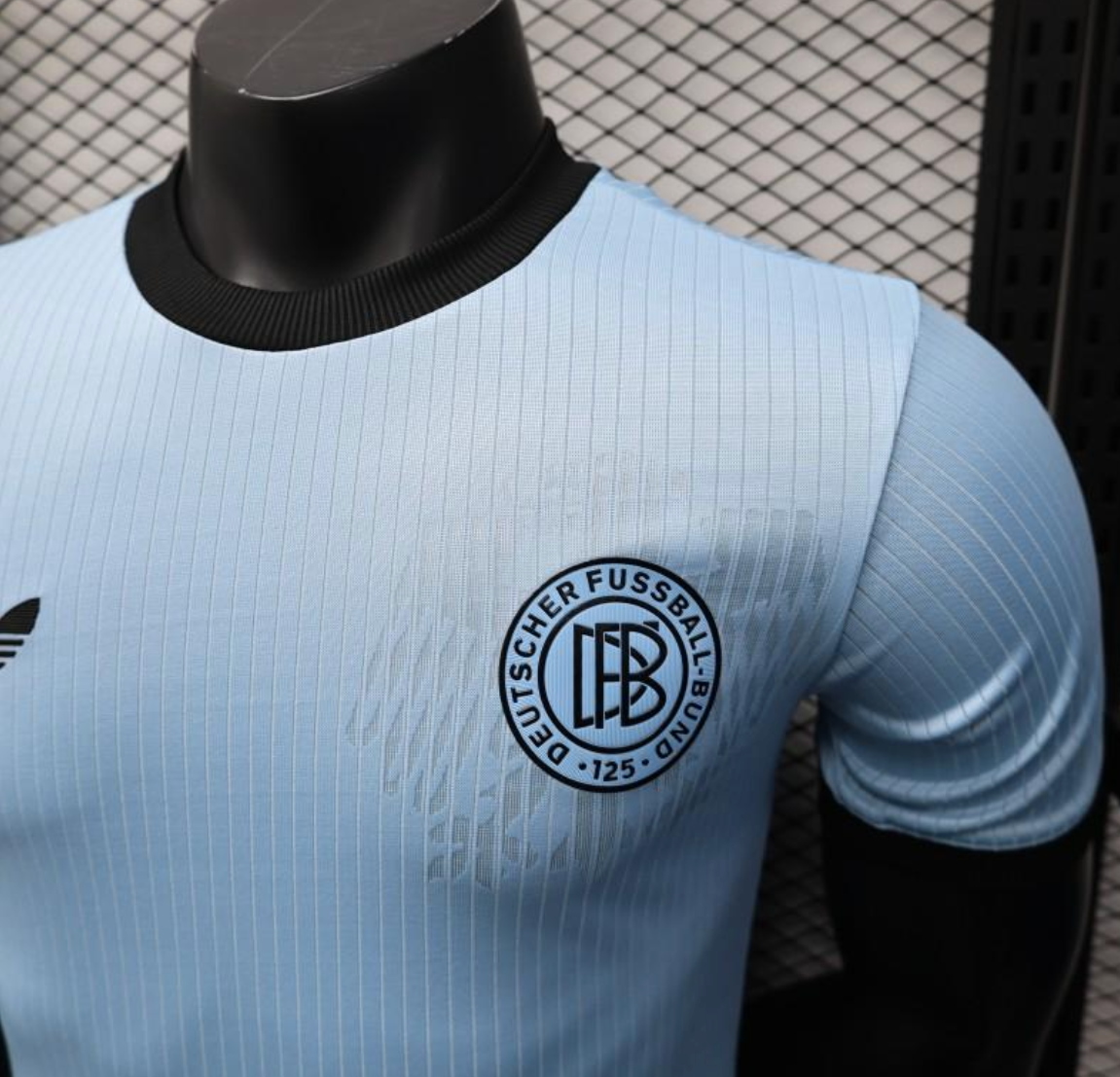 Deutschland 125th Jubiläum Player Trikot Blau