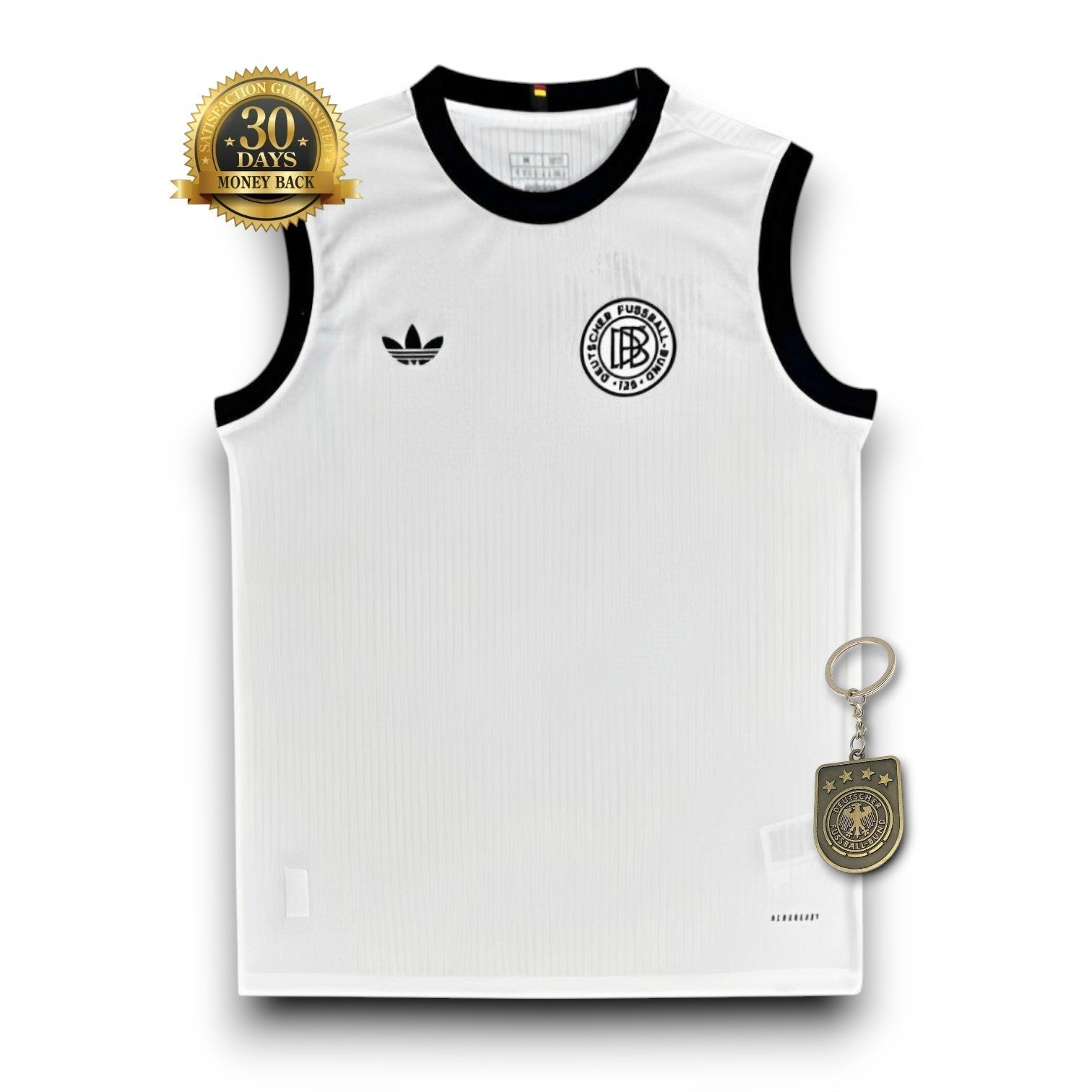 Deutschland 125th Jubiläum Trikot Ärmellos