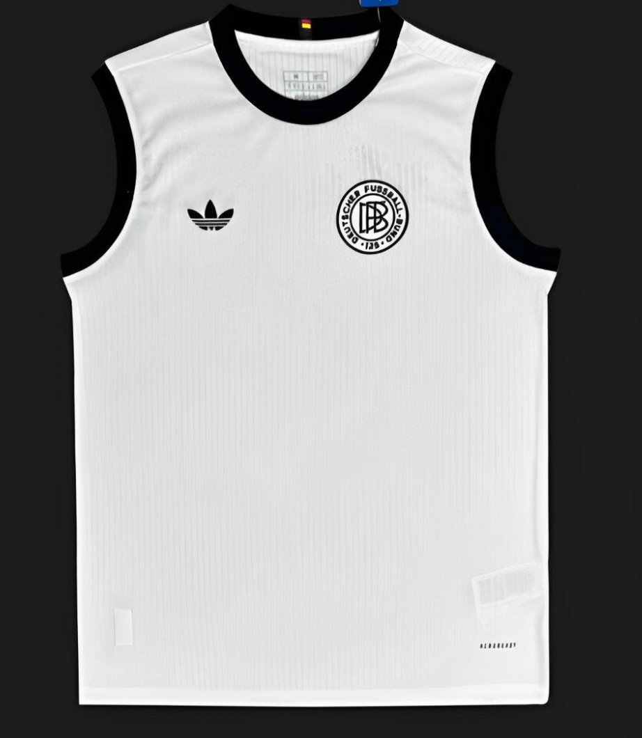 Deutschland 125th Jubiläum Trikot Ärmellos