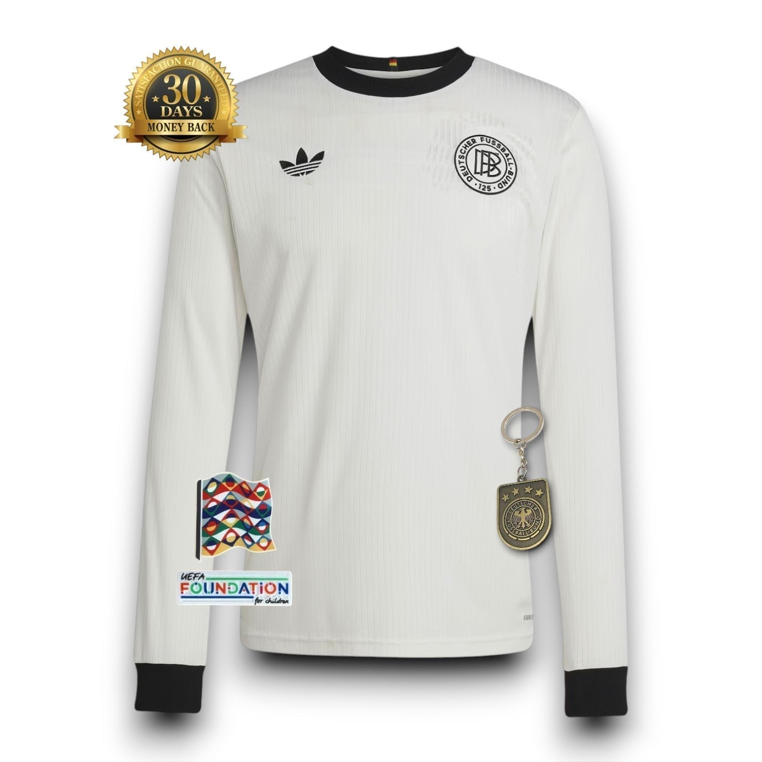 Deutschland 125th Jubiläum Trikot - Langarm