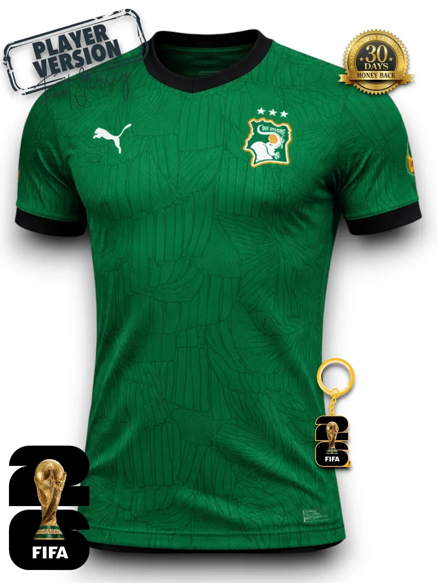 Elfenbeinküste WM 2026 Sonderedition II Trikot - Spielerversion