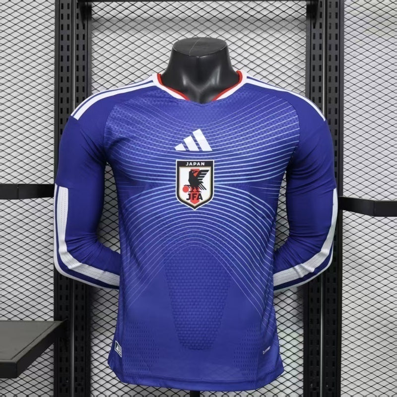 Japan WM 2026 Trikot Spielerversion - Langarm