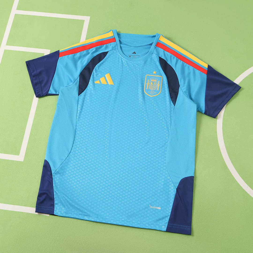 Spanien WM 2026 Trainings-Blau Trikot