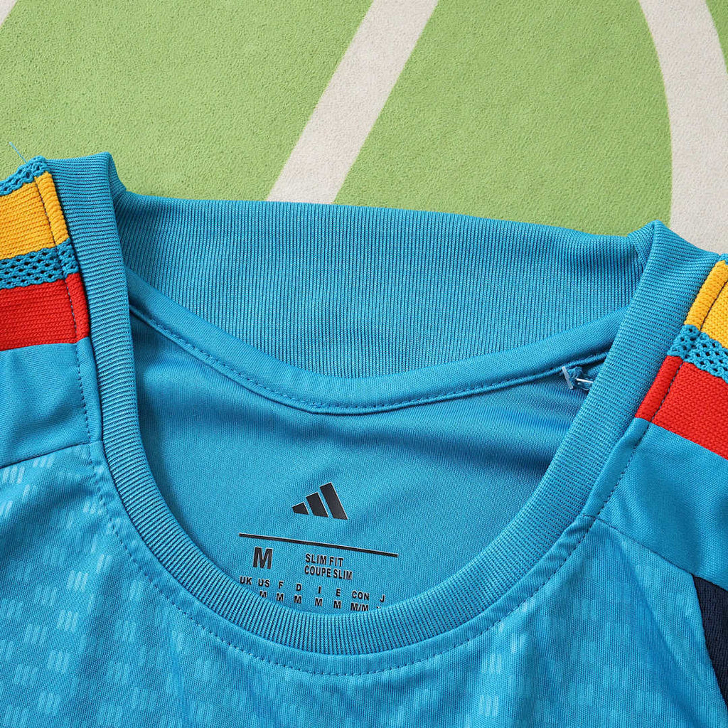 Spanien WM 2026 Trainings-Blau Trikot