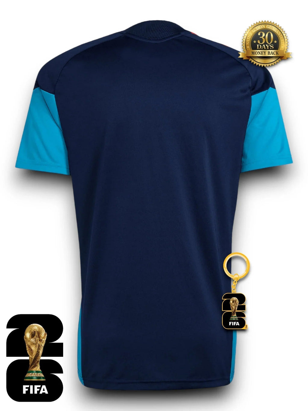 Spanien WM 2026 Trainings-Marineblau Trikot