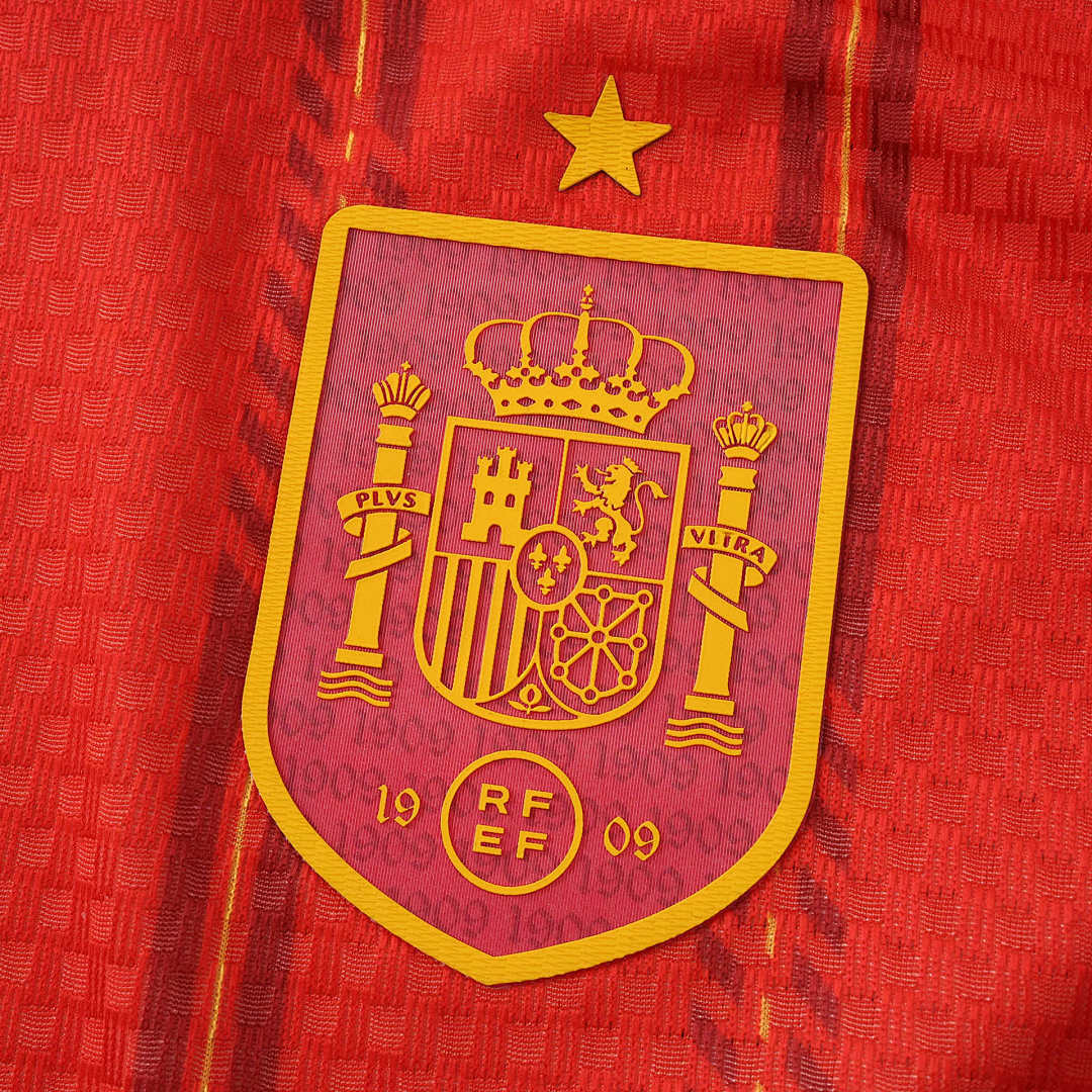 Spanien WM 2026 Trikot Spielerversion - Langarm