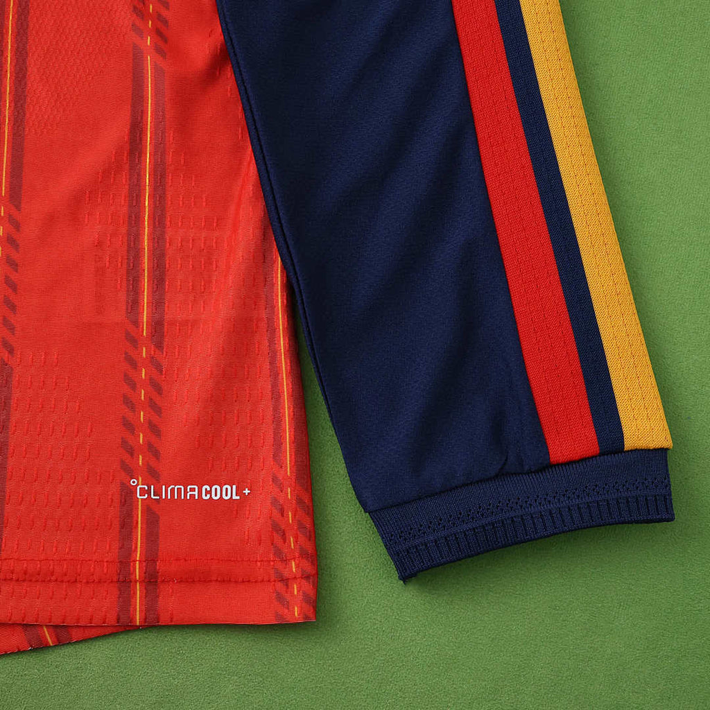 Spanien WM 2026 Trikot Spielerversion - Langarm