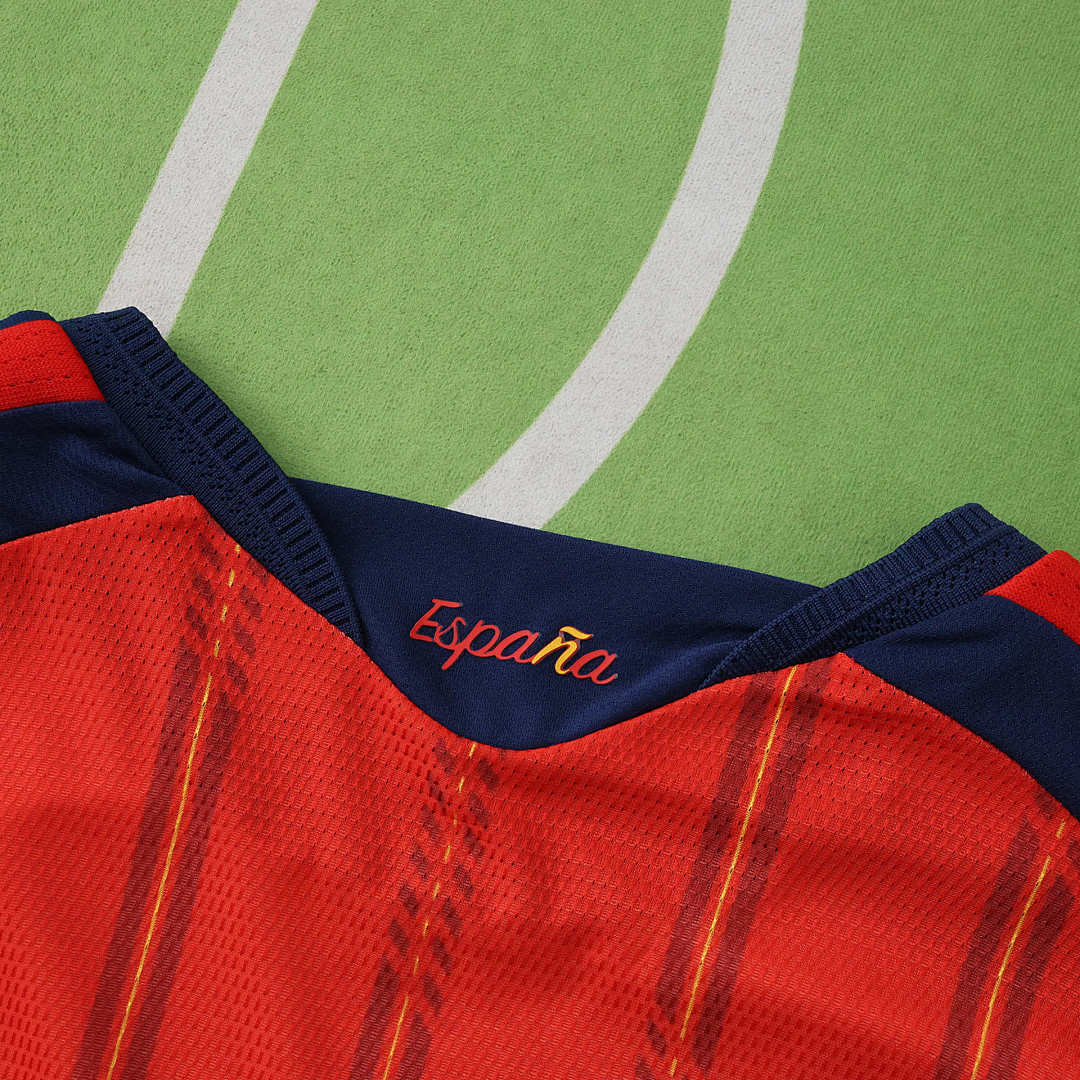 Spanien WM 2026 Trikot Spielerversion - Langarm