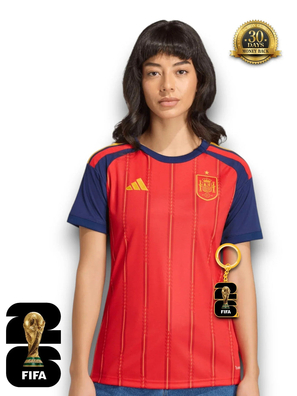 Spanien WM 2026 Trikot - Damen