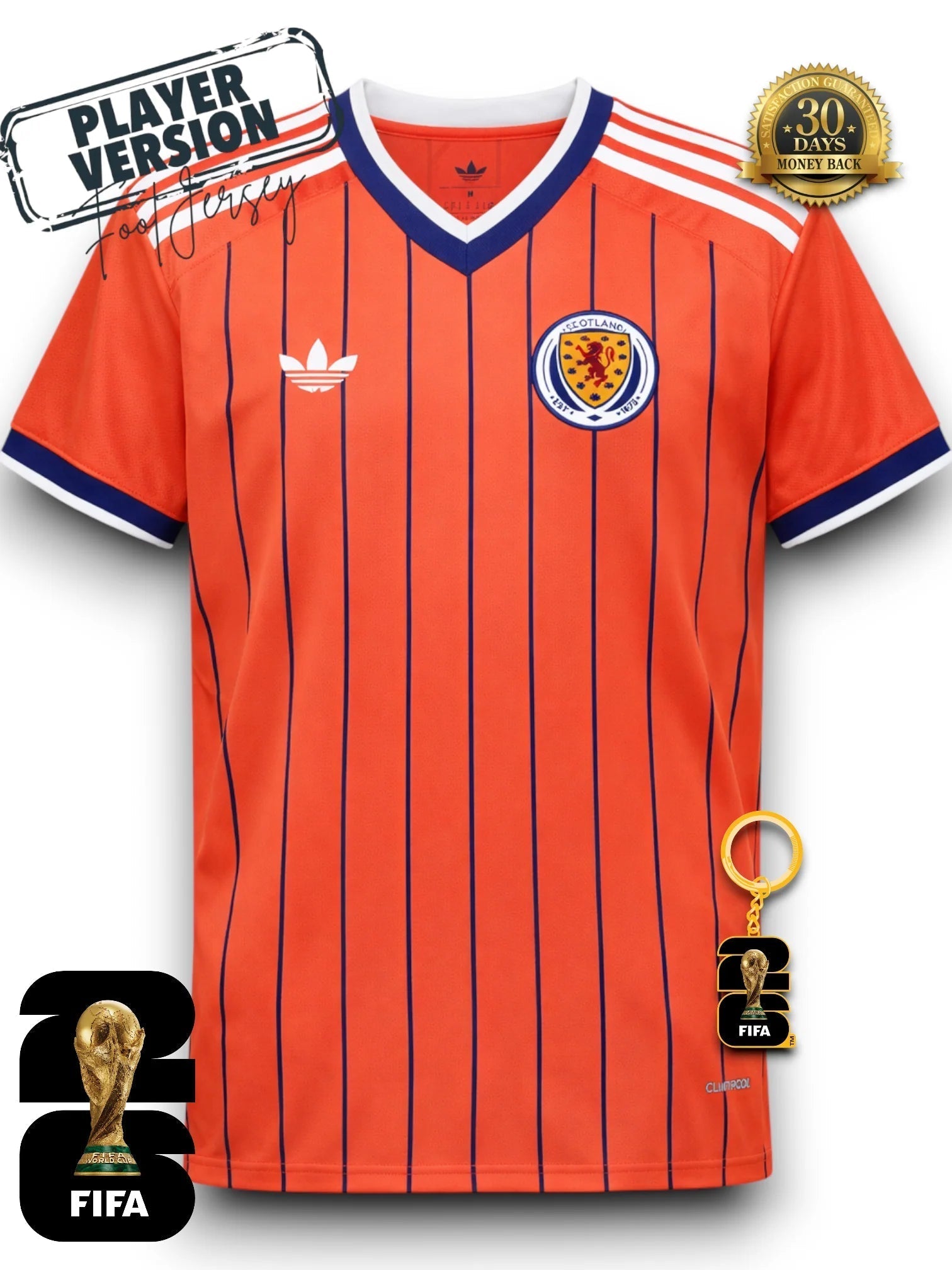 Schottland WM 2026 Auswärtstrikot - Spielerversion