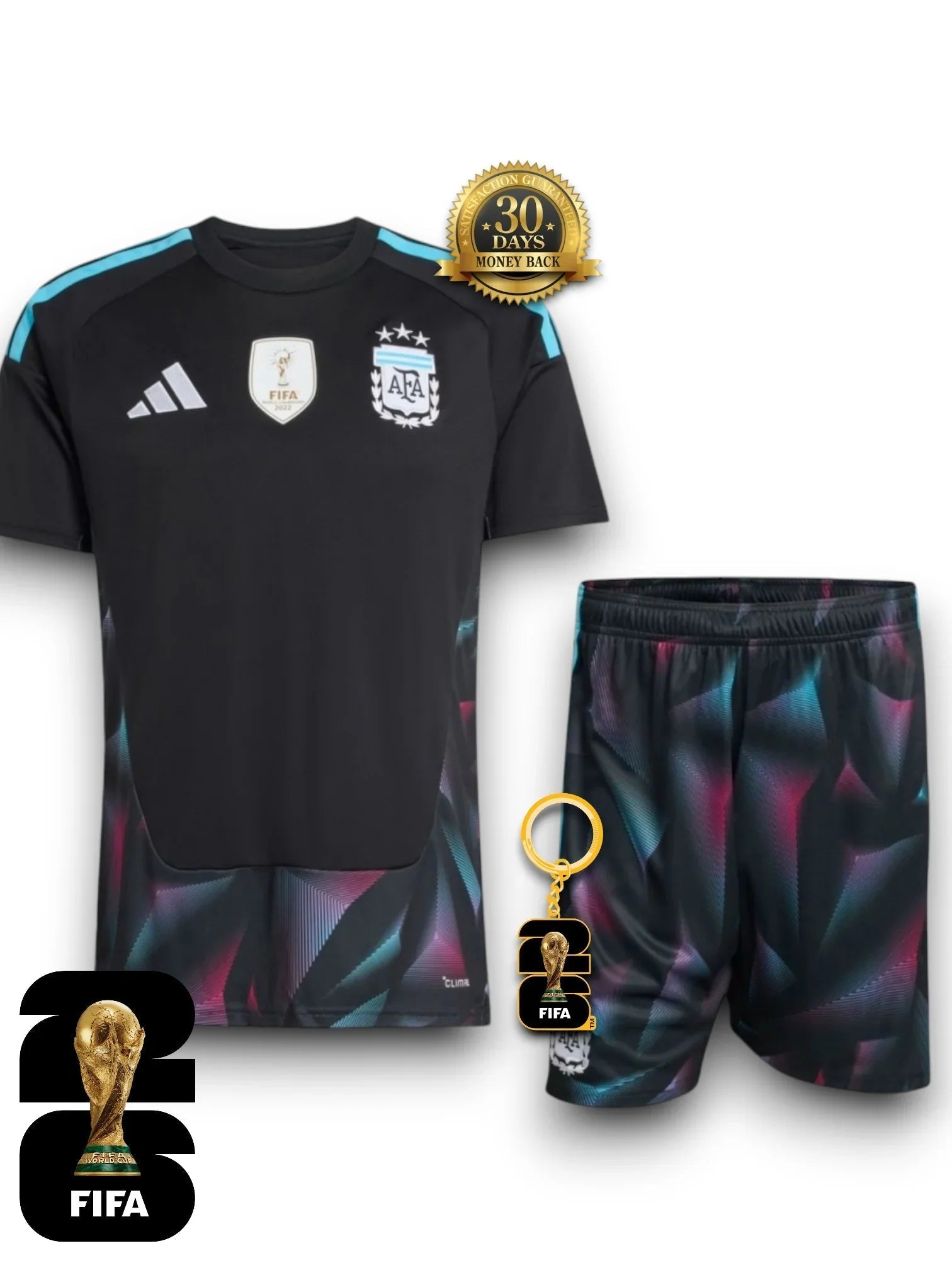 Kinder-Set Argentinien WM 2026 Torwarttrikot