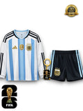 Kinder-Set Argentinien WM 2026 Trikot - Langarm