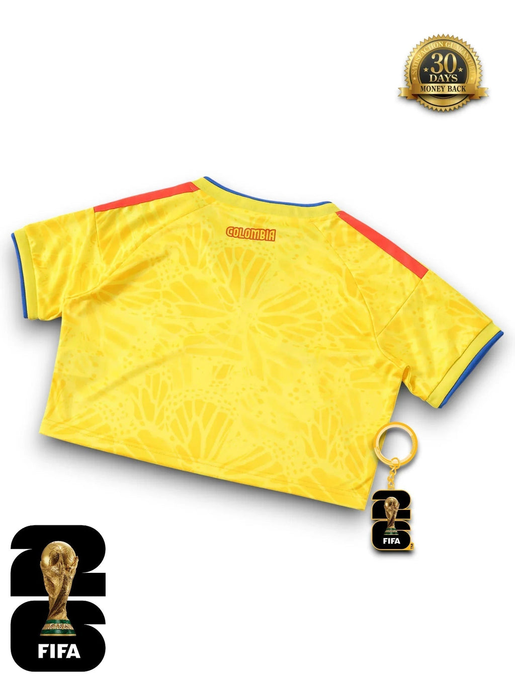 Kolumbien WM 2026 Crop-Top - Damen