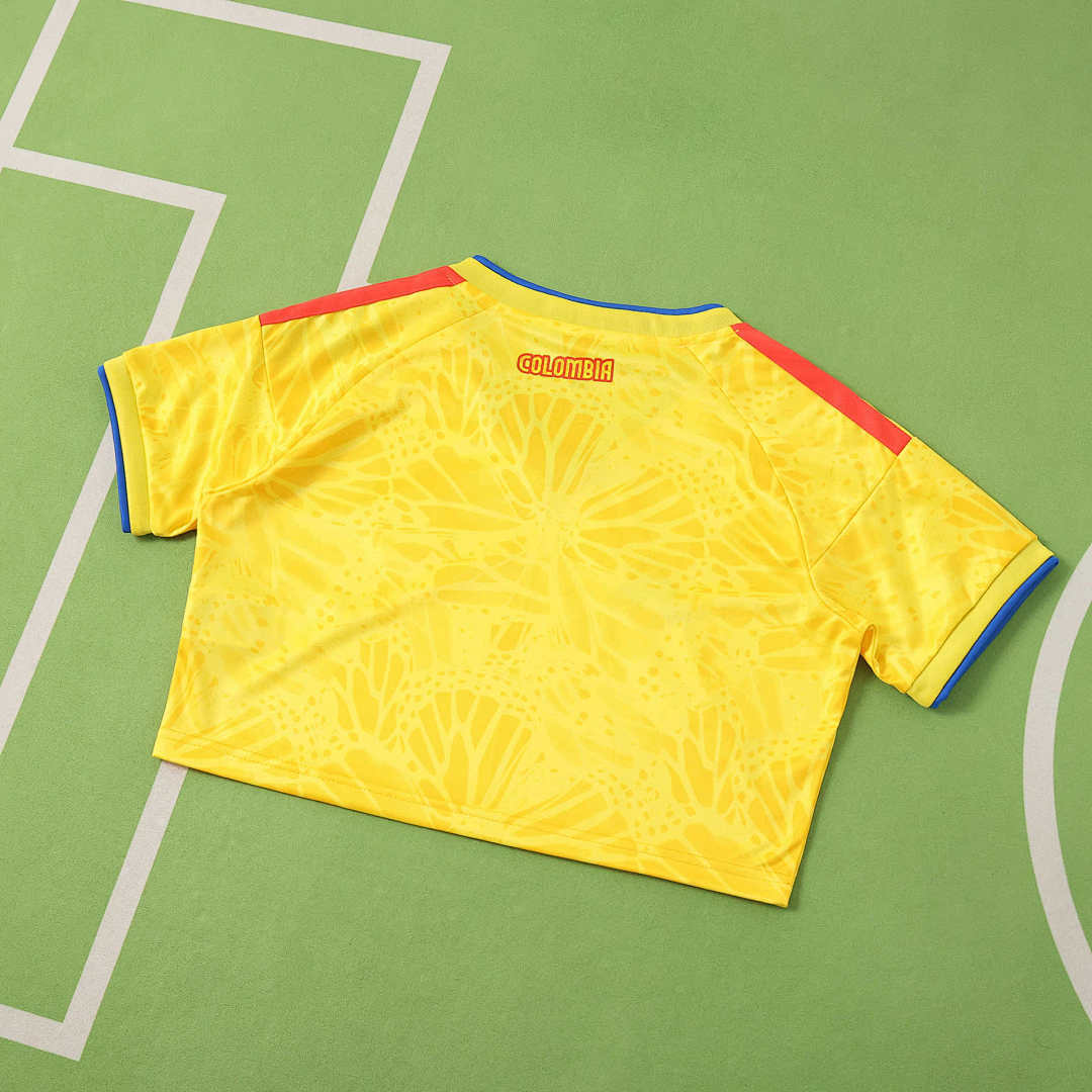 Kolumbien WM 2026 Crop-Top - Damen