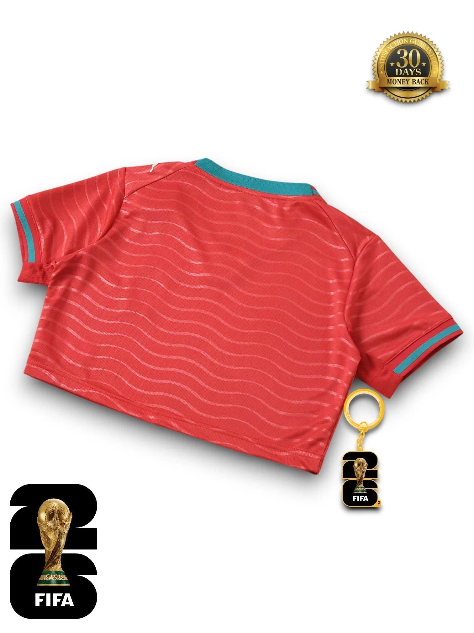 Portugal WM 2026 Crop-Top - Damen
