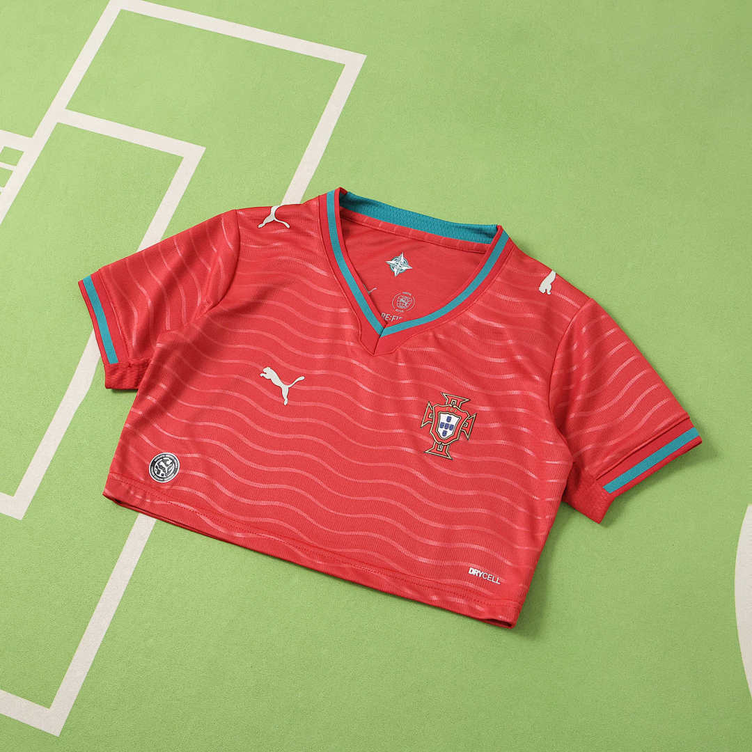Portugal WM 2026 Crop-Top - Damen