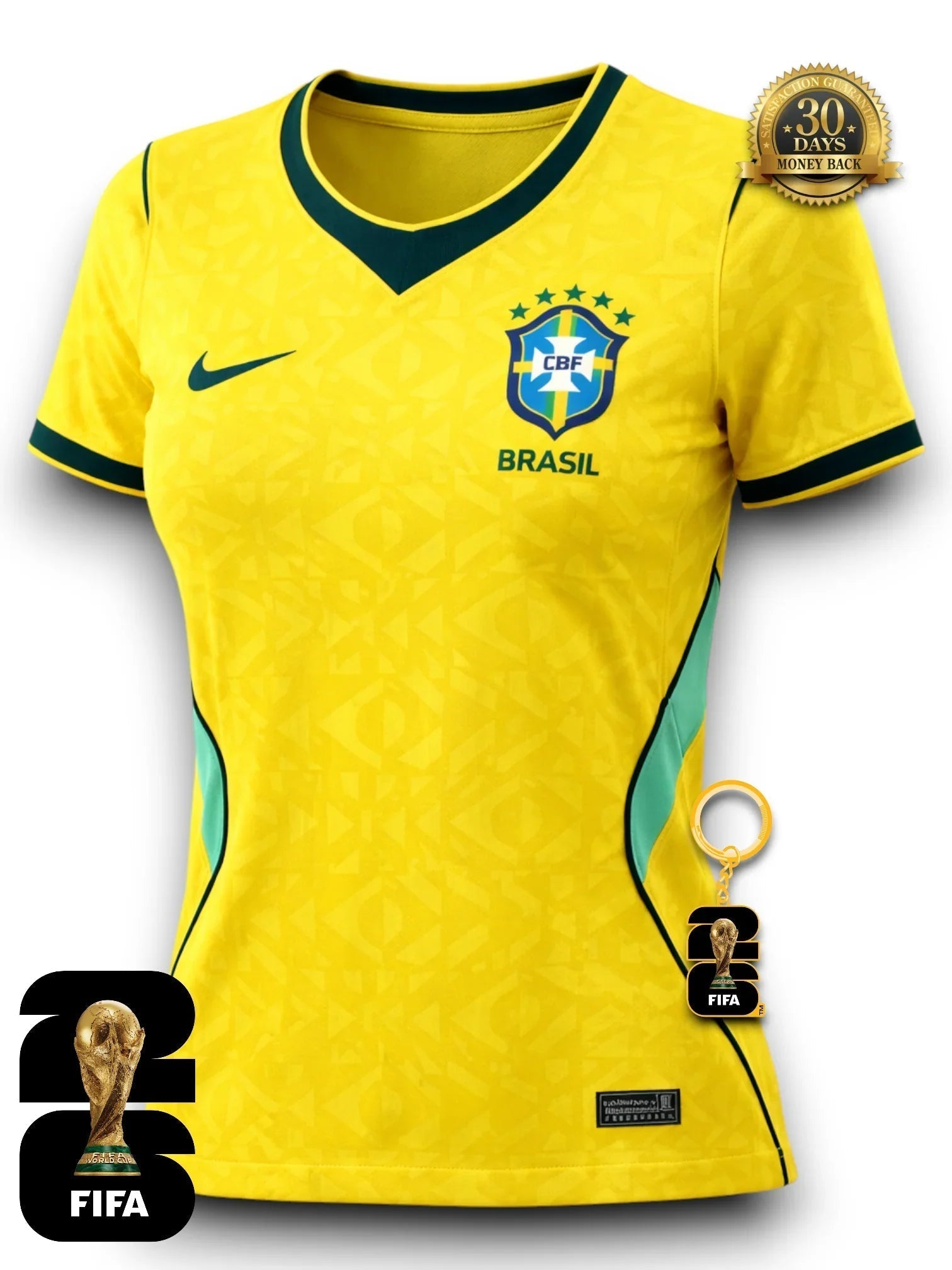 Brasilien WM 2026 Trikot - Damen