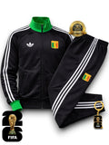 Senegal WM 2026 Kapuzenpullover-Trainingsanzug Schwarz Jacket