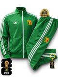 Senegal WM 2026 Kapuzenpullover-Trainingsanzug Grün Jacket