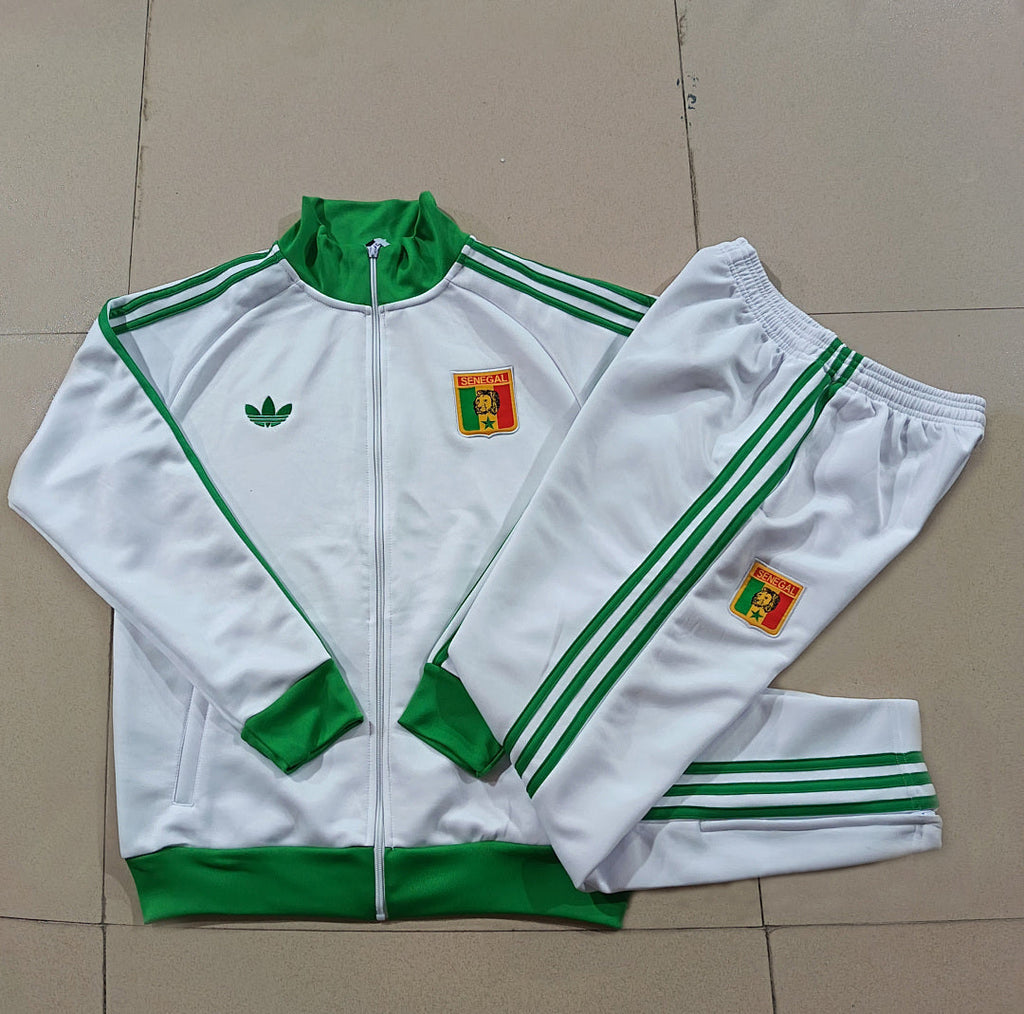 Senegal WM 2026 Kapuzenpullover-Trainingsanzug Weiß Jacket