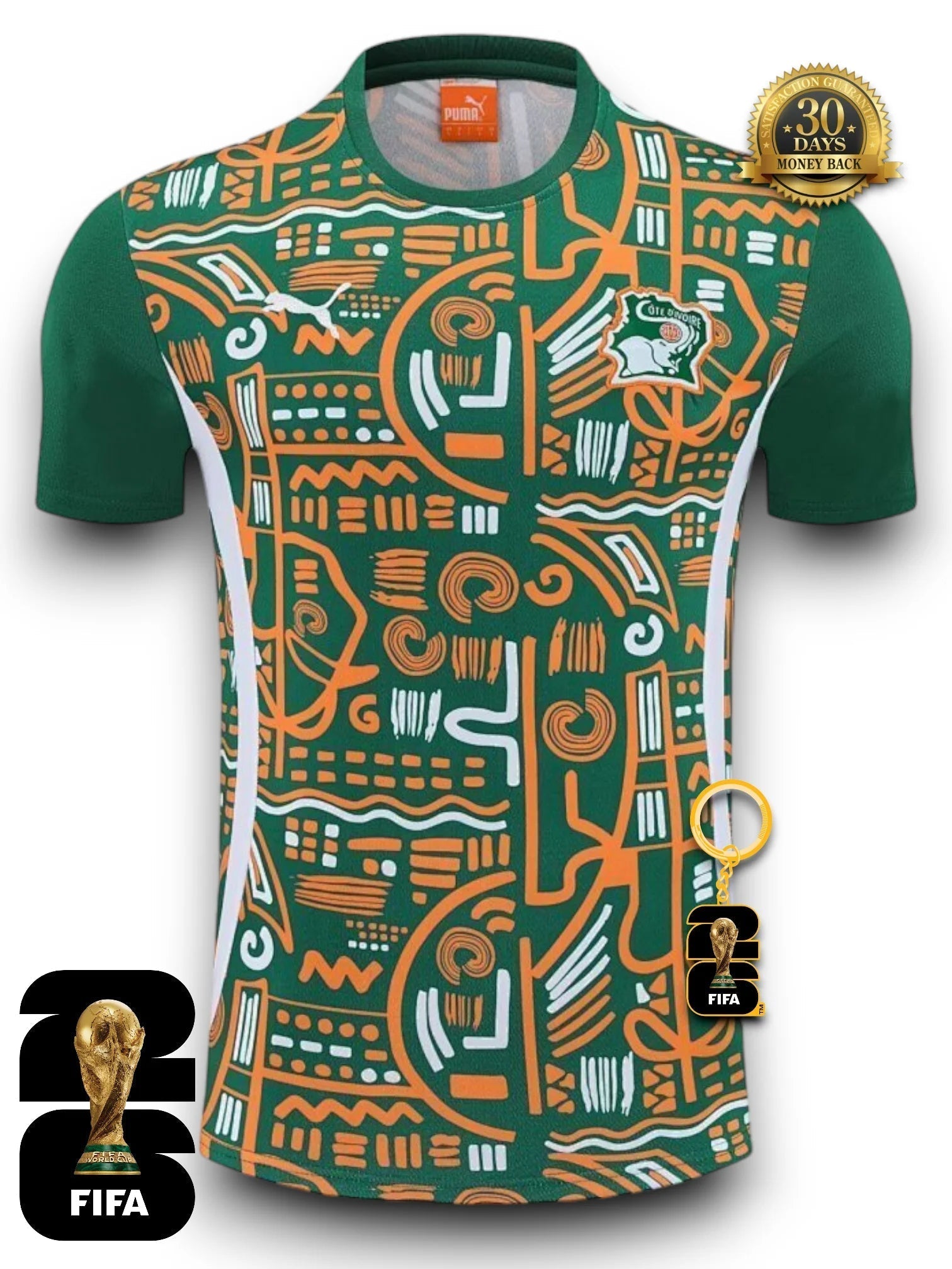 Elfenbeinküste Training WM 2026 Trikot