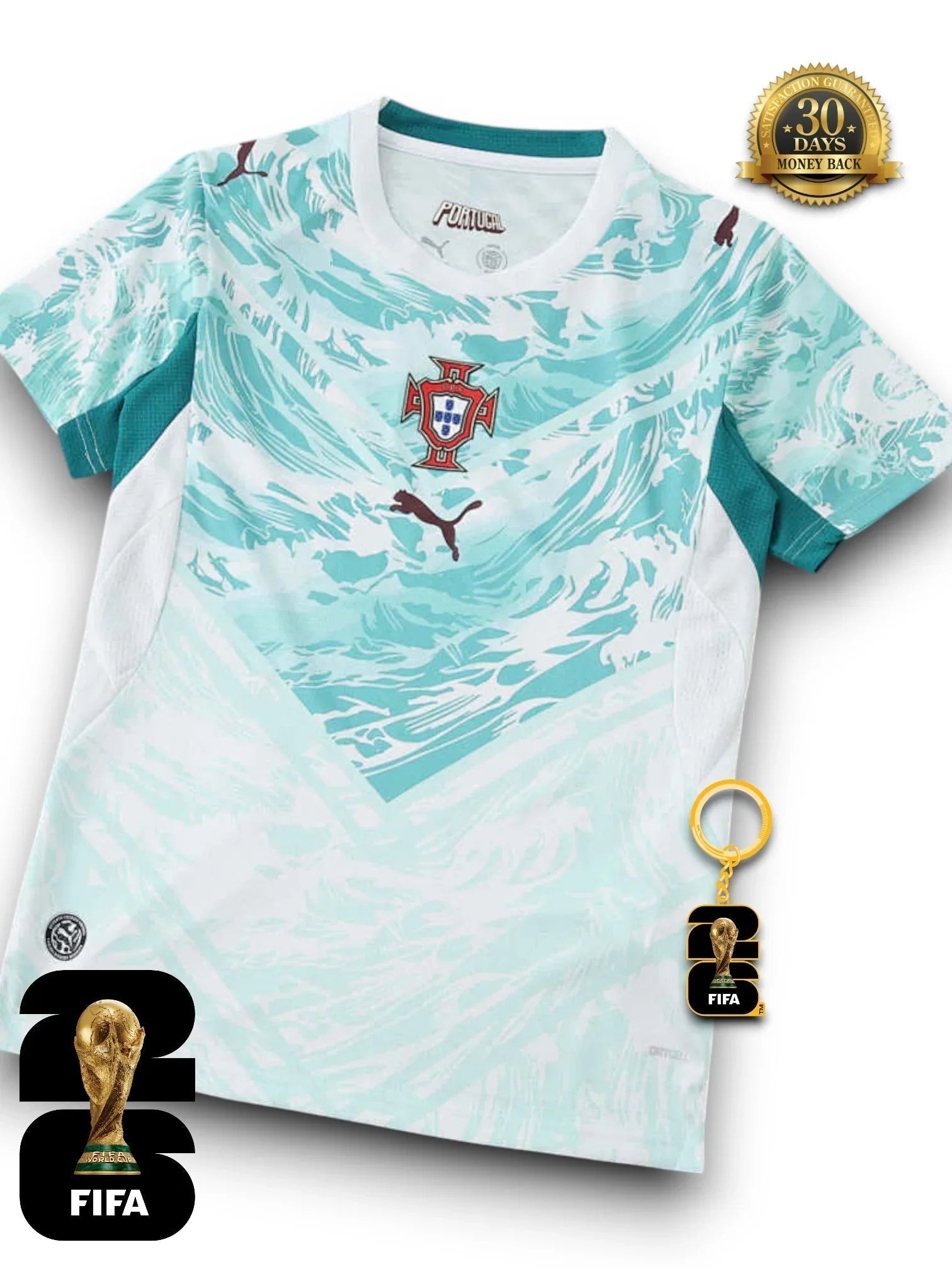 Portugal WM 2026 Auswärtstrikot - Damen