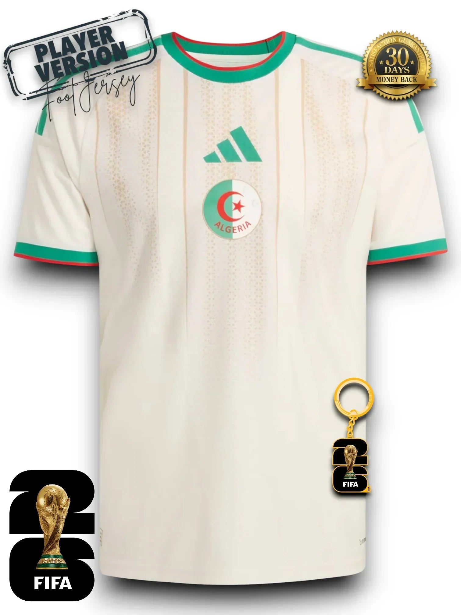 Algerien WM 2026 Trikot - Spielerversion