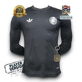 Deutschland 125th Jubiläum Player Trikot Langarm Schwarz