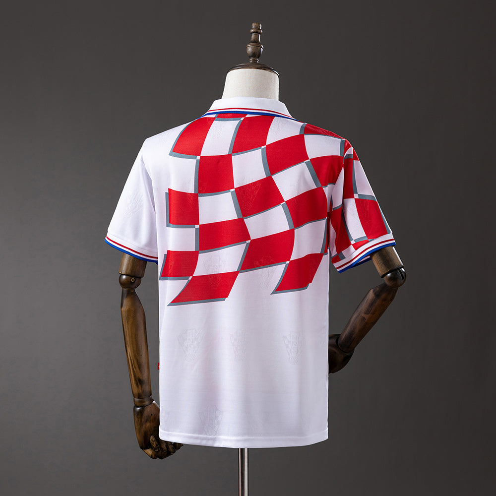 Kroatien 1998 WM I Heimtrikot - Retro-Version