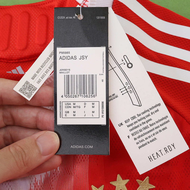 Bayern München Player Trikot Heim 2025/26 - Langarm