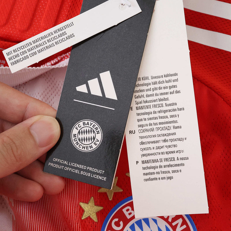 Bayern München Player Trikot Heim 2025/26 - Langarm