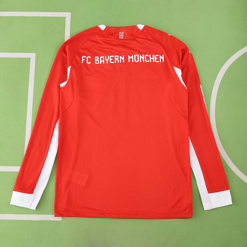 Bayern München Player Trikot Heim 2025/26 - Langarm