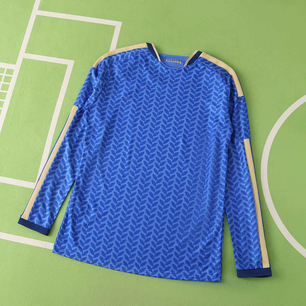 Italien WM 2026 Trikot Spielerversion - Langarm