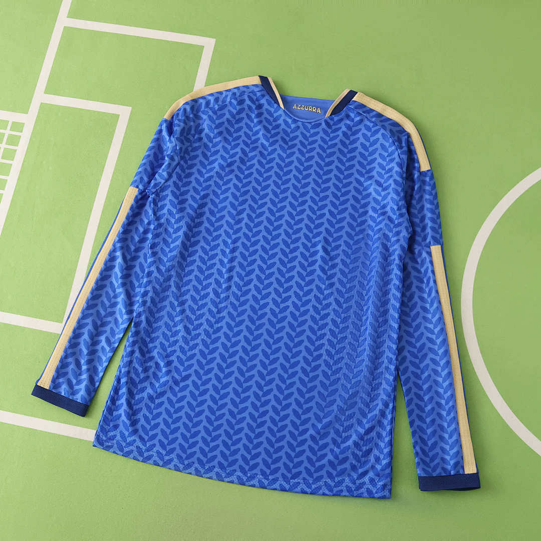 Italien WM 2026 Trikot Spielerversion - Langarm