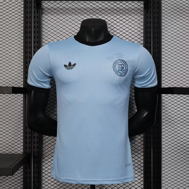 Deutschland 125th Jubiläum Player Trikot Blau
