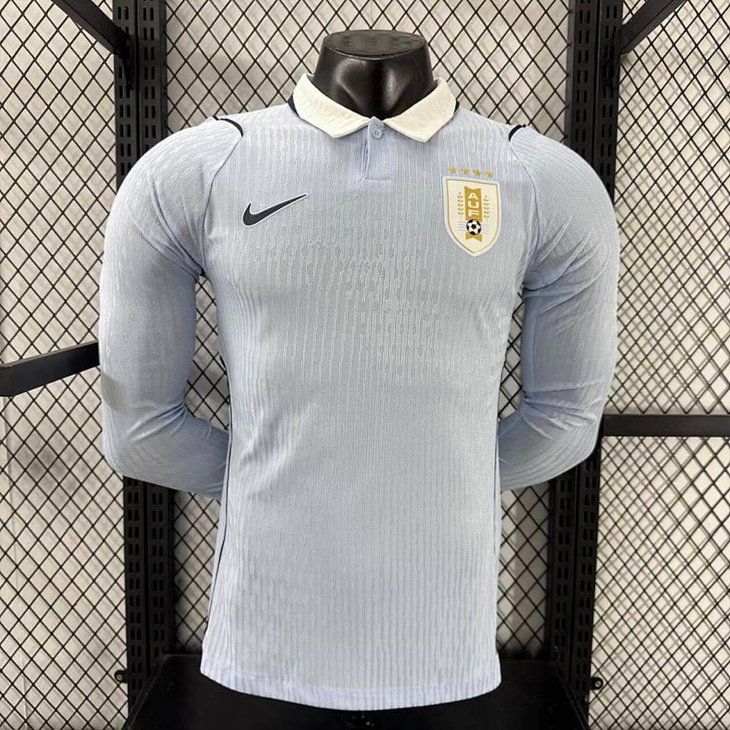 Uruguay WM 2026 Trikot Spielerversion - Langarm