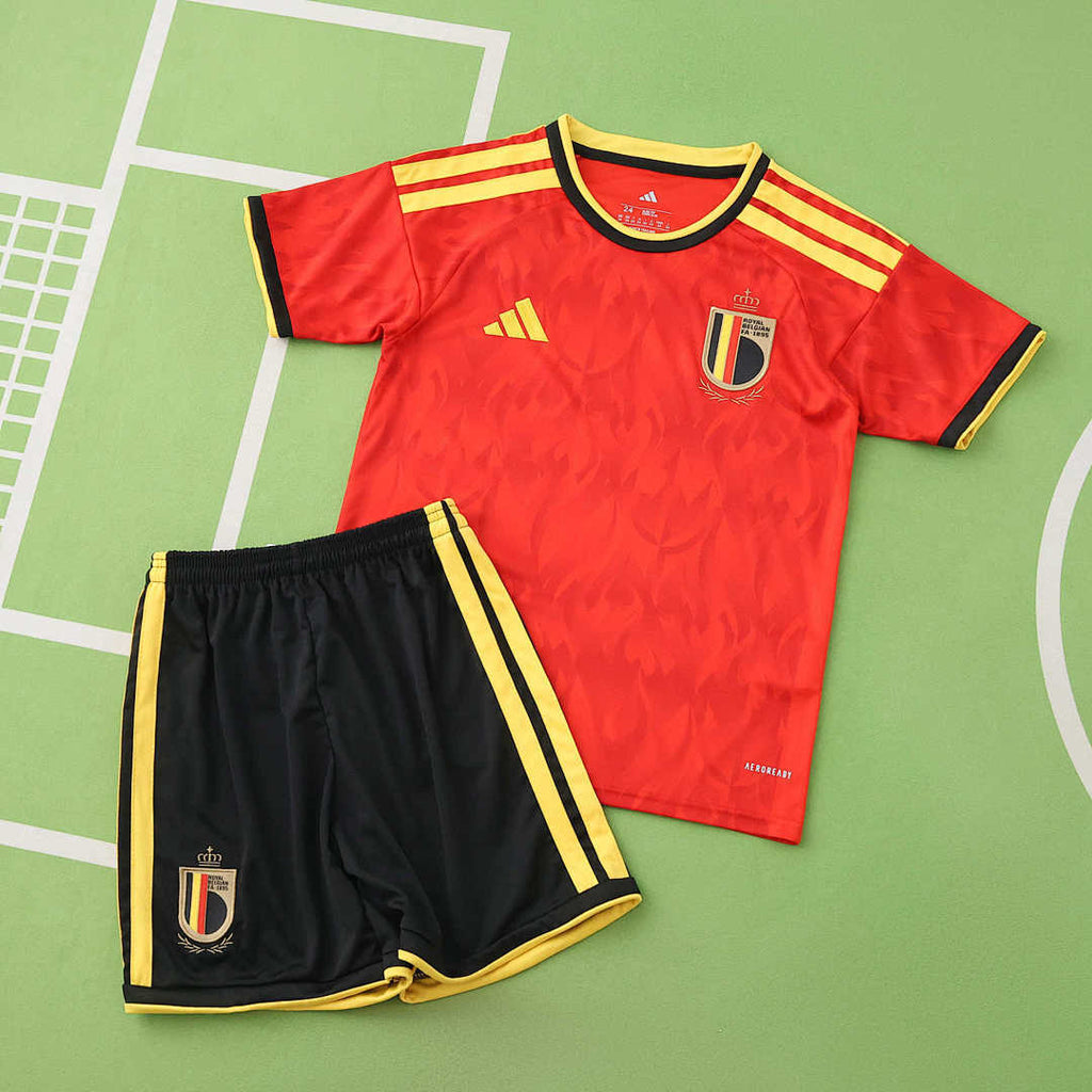 Kinder-Set Belgien WM 2026 Trikot