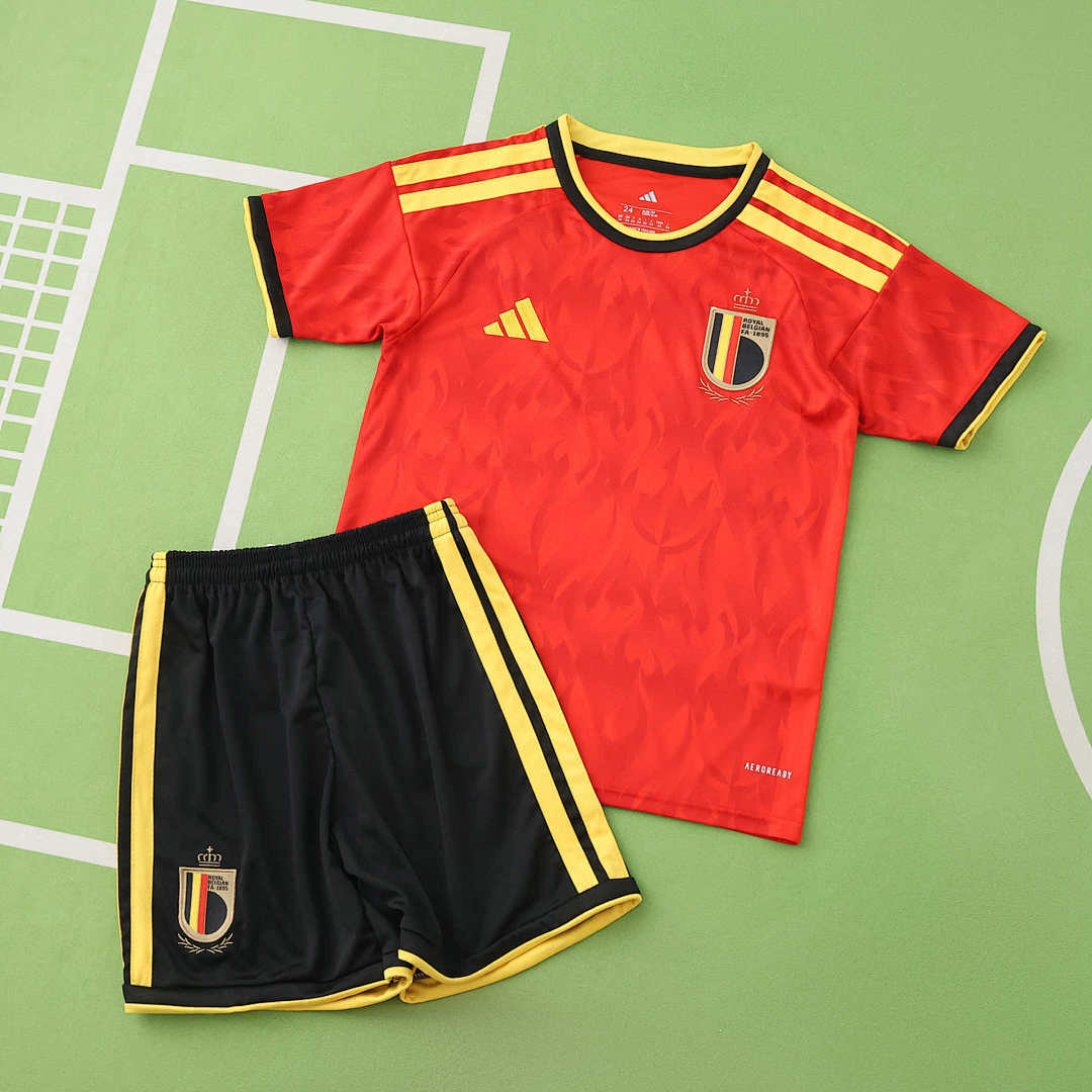 Kinder-Set Belgien WM 2026 Trikot
