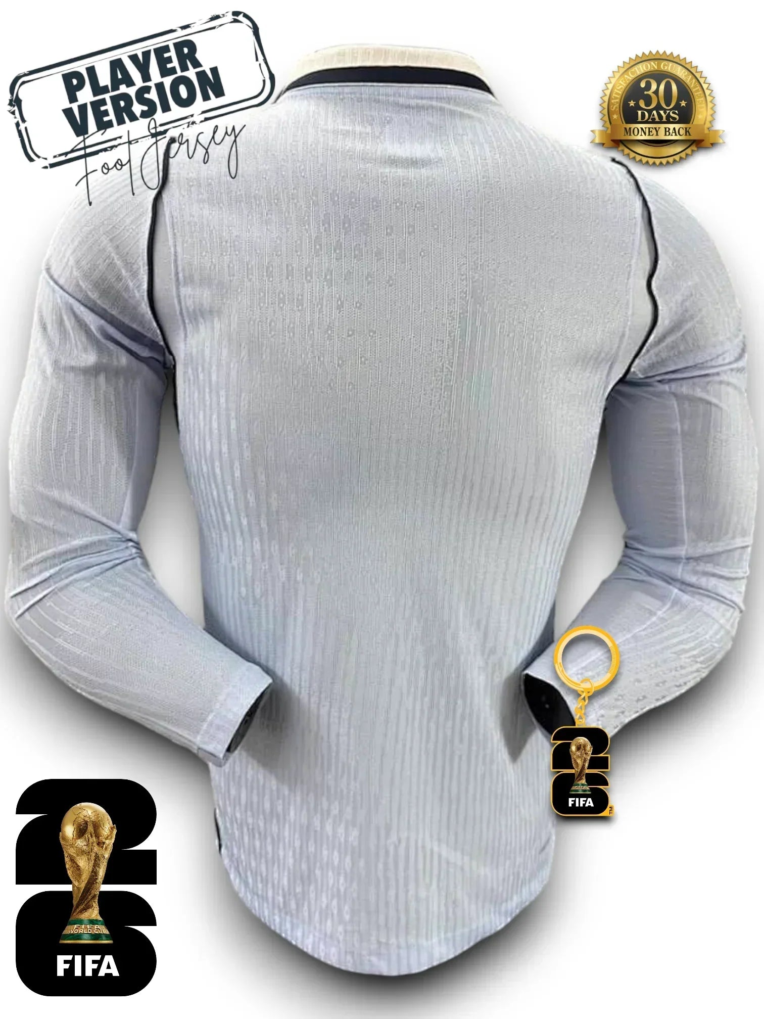 Uruguay WM 2026 Trikot Spielerversion - Langarm