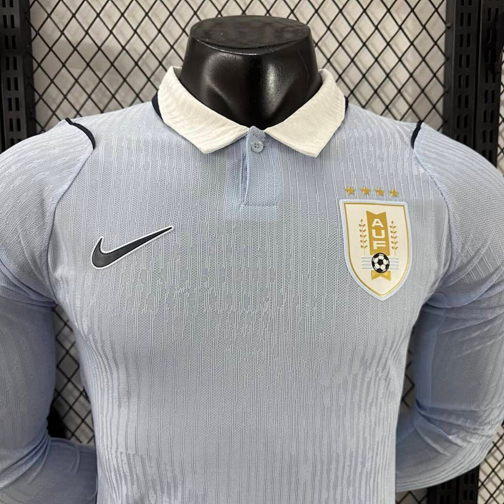 Uruguay WM 2026 Trikot Spielerversion - Langarm