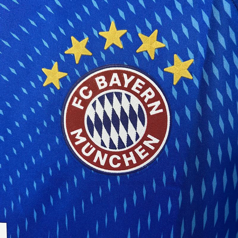 Bayern München Goalkeeper Blau Trikot 2025/26