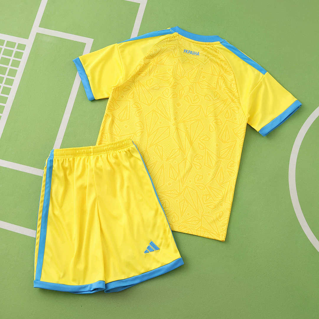 Kinder-Set Ukraine WM 2026 Trikot